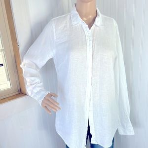 J. Crew Button Down Linen Shirt